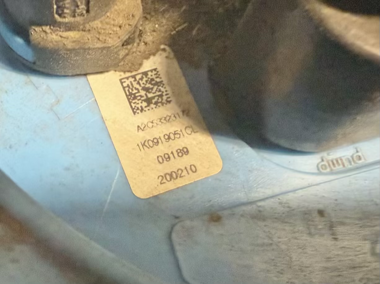 Kraftstoff-Fördereinheit KRAFTSTOFFPUMPE ELEKTRISCH VW Golf5 1K1 1.4L 1K0919051