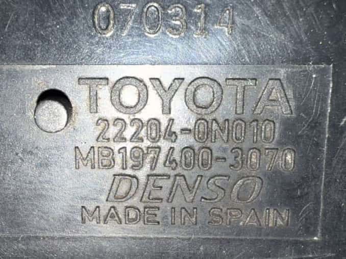 Luftmassenmesser Original TOYOTA Verso 2008