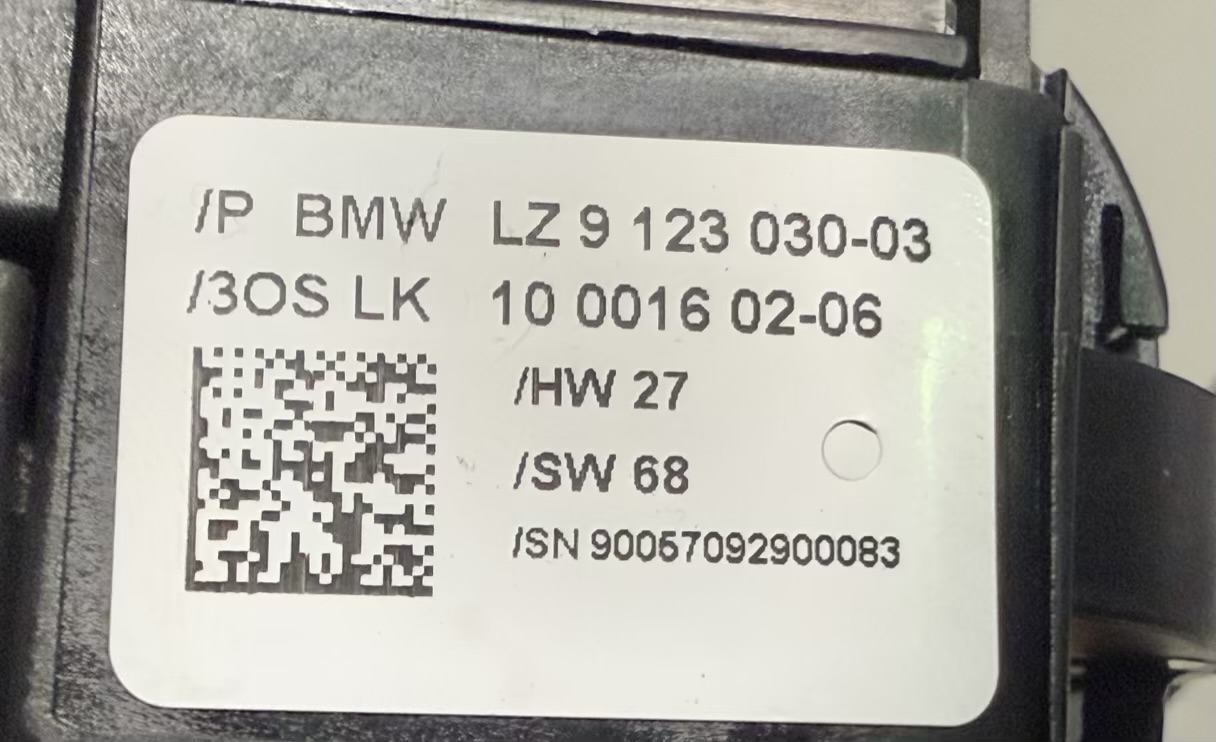 Schleifring Lenkstockschalter Blinker Hebel BMW 116i E81 E87 2011 LZ912303003