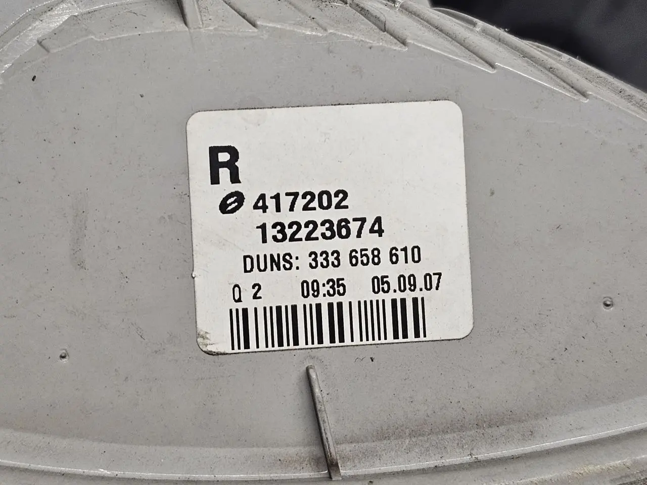 Heckleuchte Rücklicht Rechts Opel ASTRA-H 1.6 DOHC 2007 24451840, 13223674