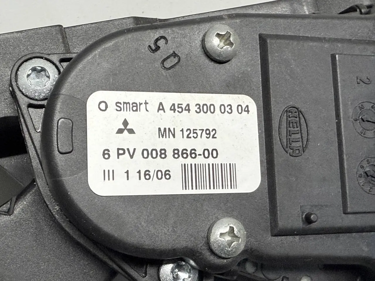 Gaswertgeber Gaspedal Pedal Mitsubishi Colt 2006 1,3 MN125792, 4543000304
