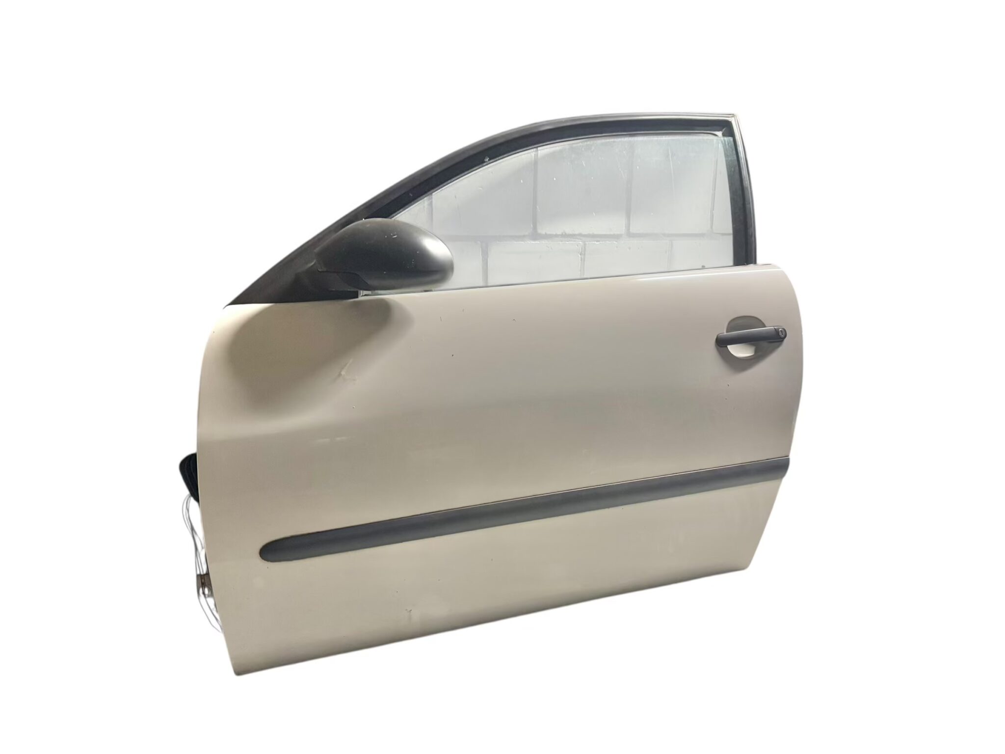 Fahrer Tür 3-Türer Links Komplett Seat Ibiza 1.2 2008 Farbe Code: Weiss LB9A