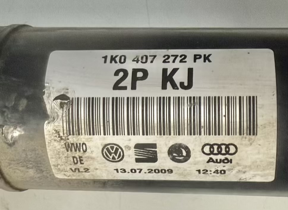 Antriebswelle Gelenkwelle Vorn rechts VW Golf Plus 2009 1,4 TSI 1K0407272