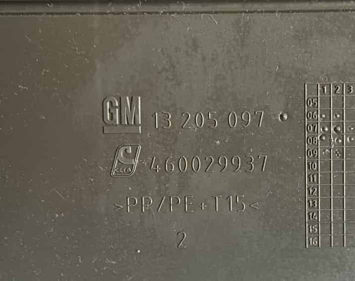 Handschuhfach Opel Corsa D