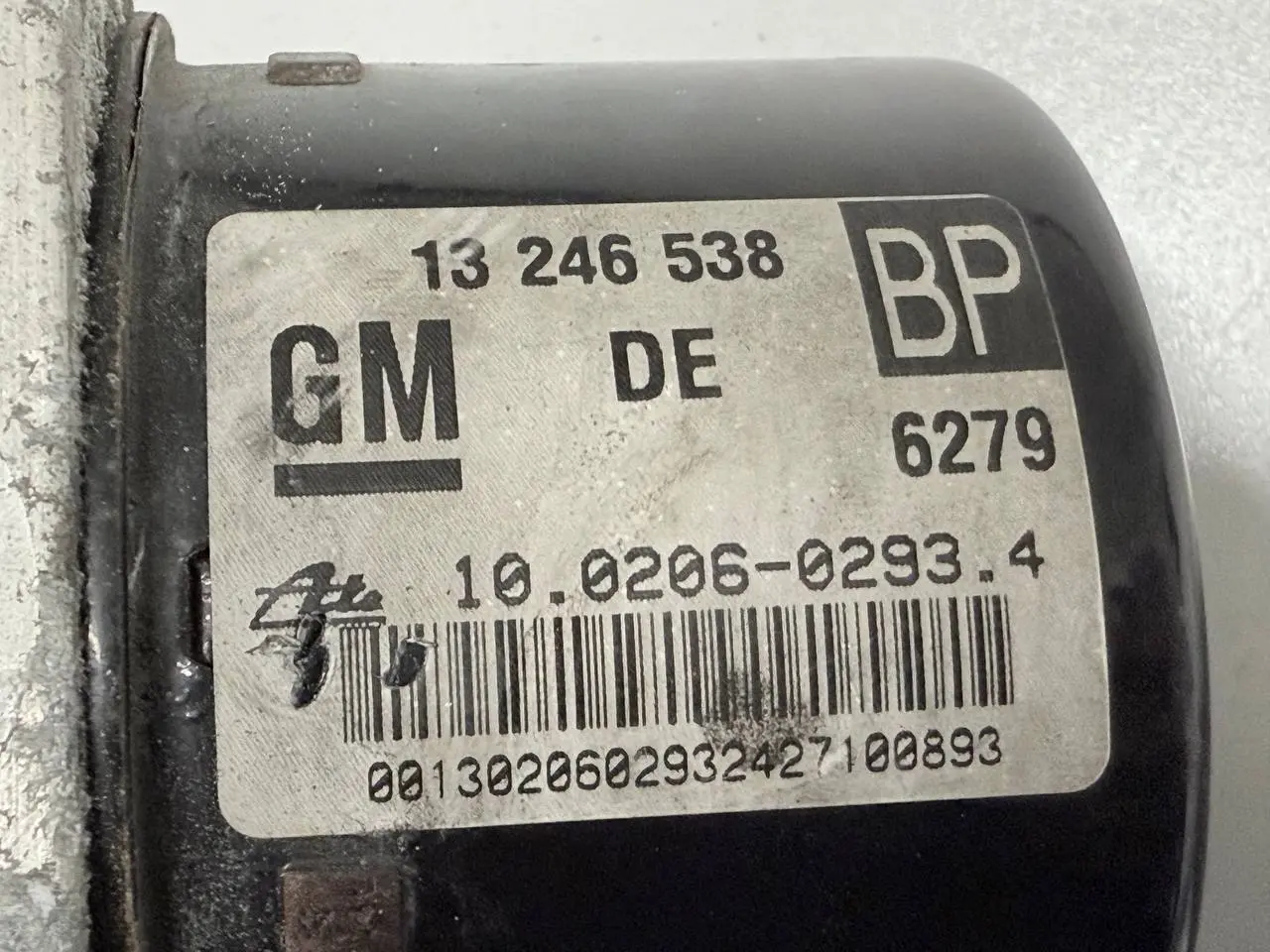 ABS-Hydraulikblock Steuergerät Bremsaggregat ASTRA-H 1.6 DOHC 2007 13246538