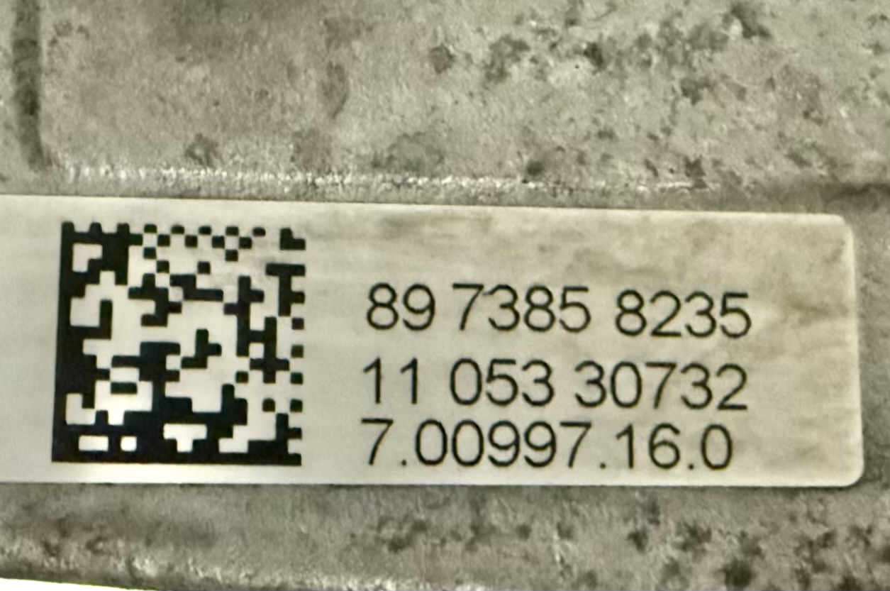 Ansaugrohr mit Drosselklappe 1.7 CDTI OPEL ASTRA-J 2011 898105210, 8973858235