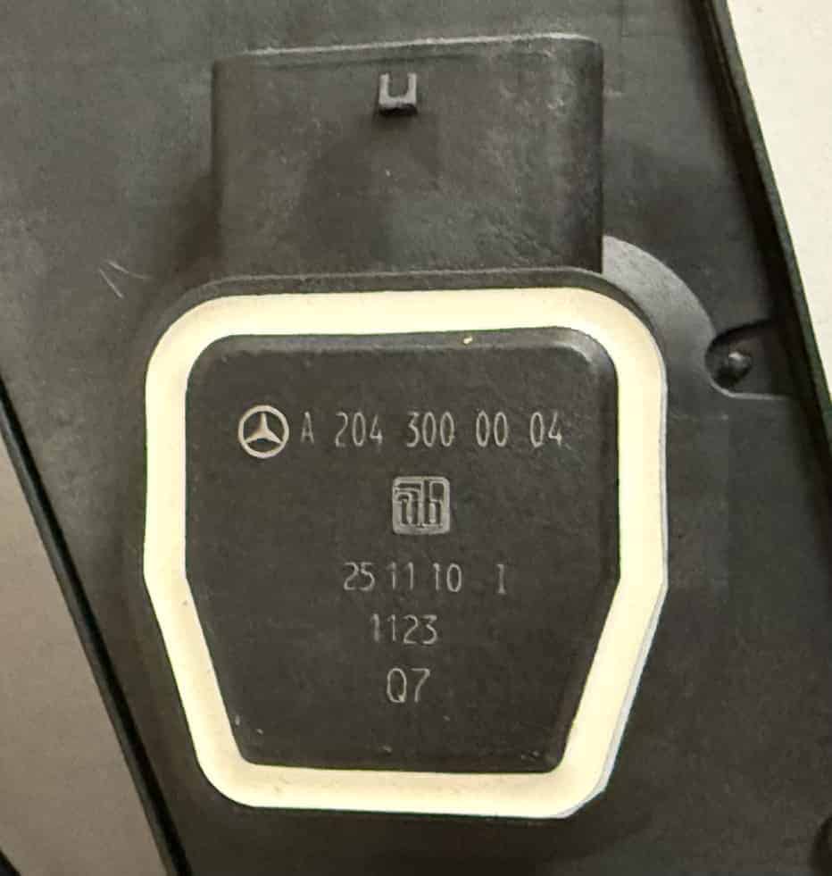 Gaspedal Mercedes Benz W212 E-Klasse 2010