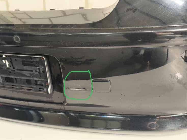 Stoßstange Heckschürze Stossfänger Hinten mit PDC-Sensoren BMW 116i E87 2009