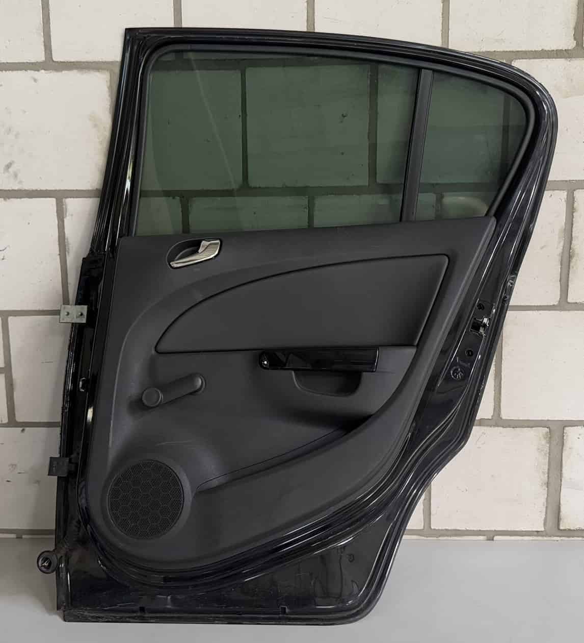 Tür hinten rechts Komplett Opel Corsa D 2009
