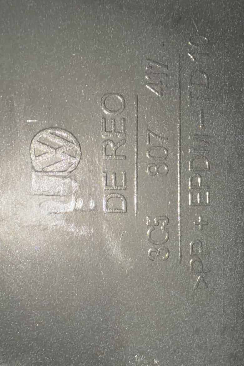 Stoßstange hinten Lim. VW Passat 3C